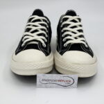 Giày Converse CDG đen cổ thấp replica