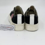 Giày Converse CDG đen cổ thấp replica