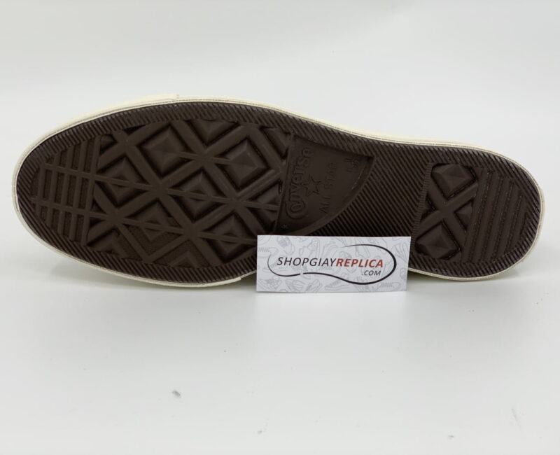 Giày Converse CDG đen cổ thấp replica