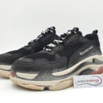 giay balenciaga triple s den do replica 1:1