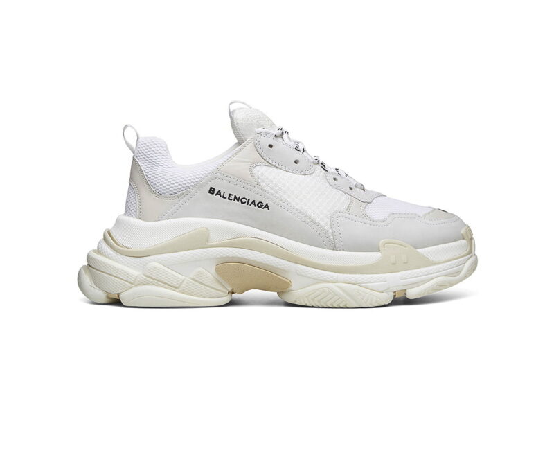 balenciaga triple s white replica