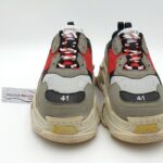 Giày Balenciaga Triple S xanh đỏ replica 1:1
