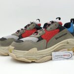 Giày Balenciaga Triple S xanh đỏ replica 1:1