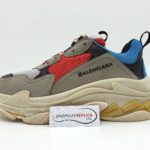 Giày Balenciaga Triple S xanh đỏ replica 1:1