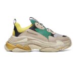 Giày Balenciaga Triple S xanh vàng