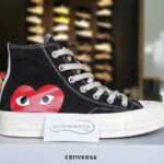 giày converse cdg den co cao replica