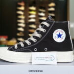 giày converse cdg den co cao replica