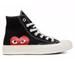 giày converse tim cao den replica