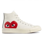giày converse tim trang cao replica