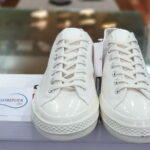 giày converse tim thấp trắng replica