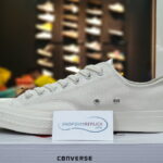 giày converse play white low replica