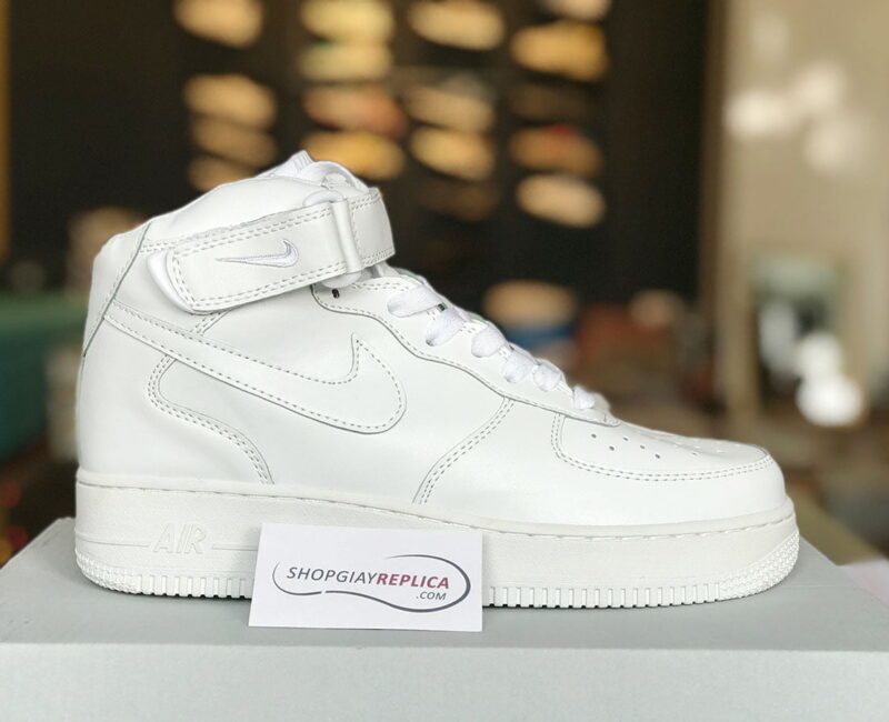 giày nike af1 cao co trang replica