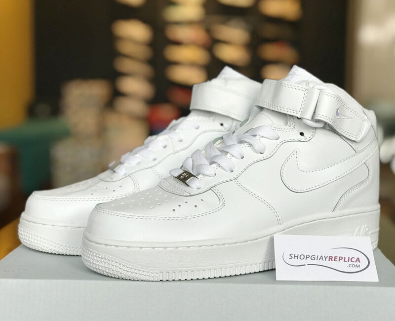 giày nike af1 cao co trang replica