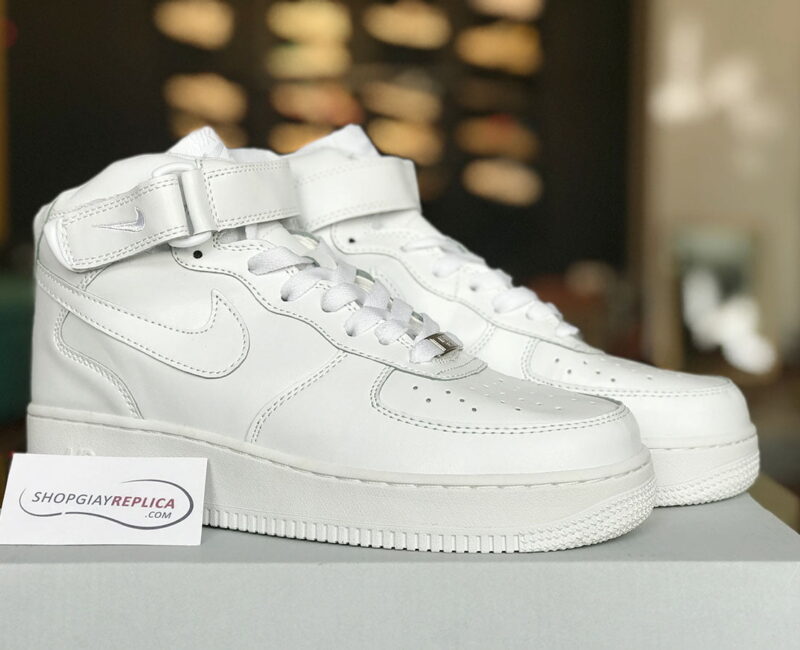 giày nike af1 cao co trang replica