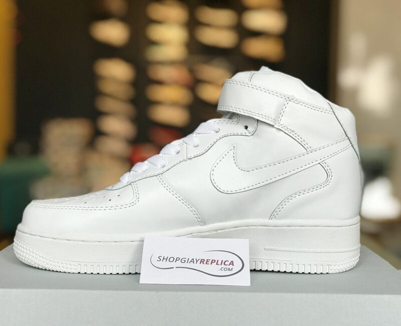 giày nike af1 cao co trang replica