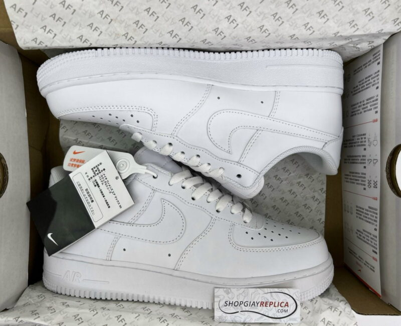 Giày Nike AF1 full trắng rep 1:1