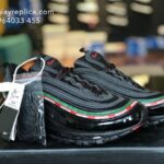 giày nike air max 97 undefeated black replica