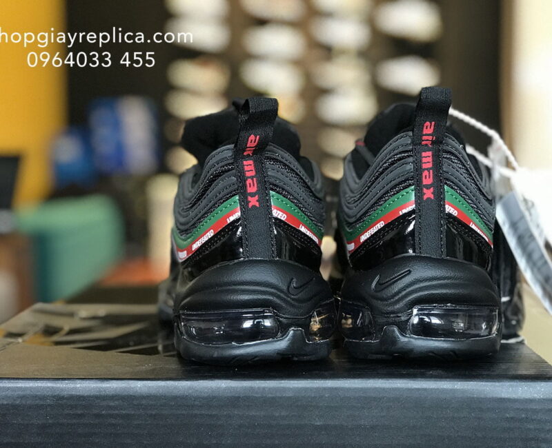 giày nike air max 97 undefeated black replica