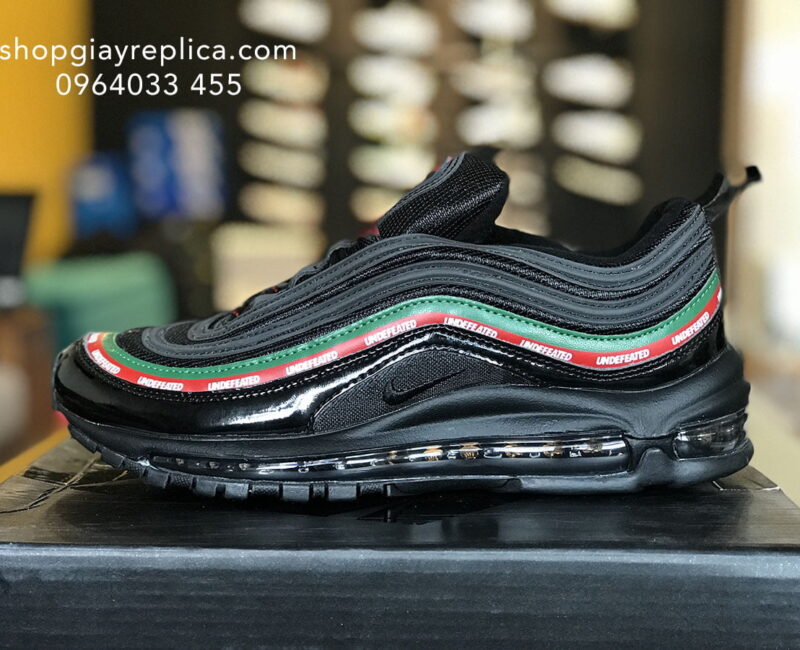 giày nike air max 97 undefeated black replica