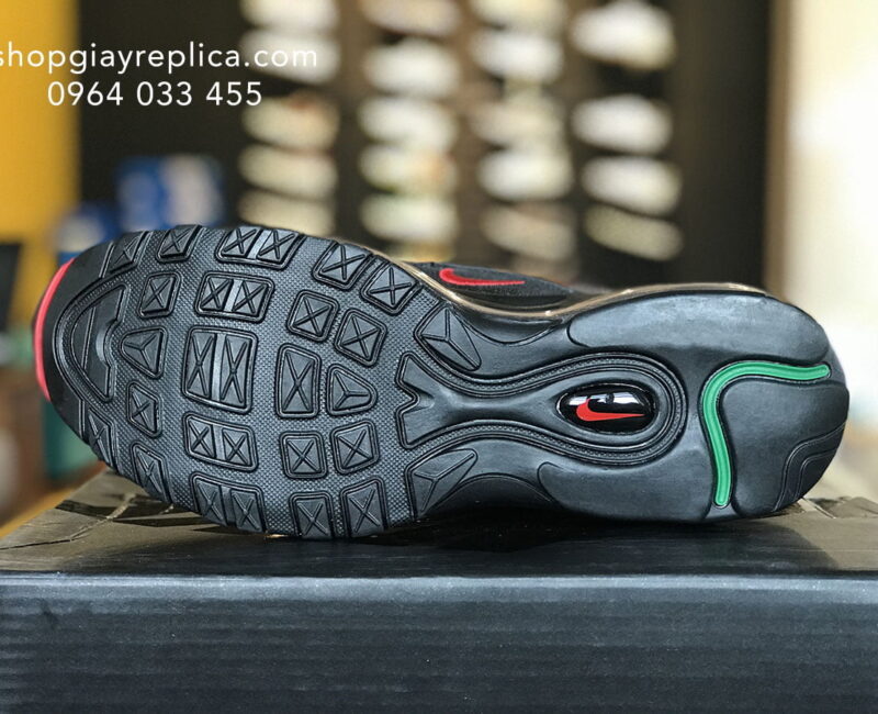 giày nike air max 97 undefeated black replica