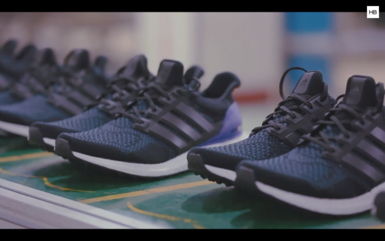 quy trinh san xuat giay adidas