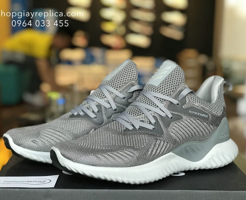 giày adidas alphabounce full grey replica