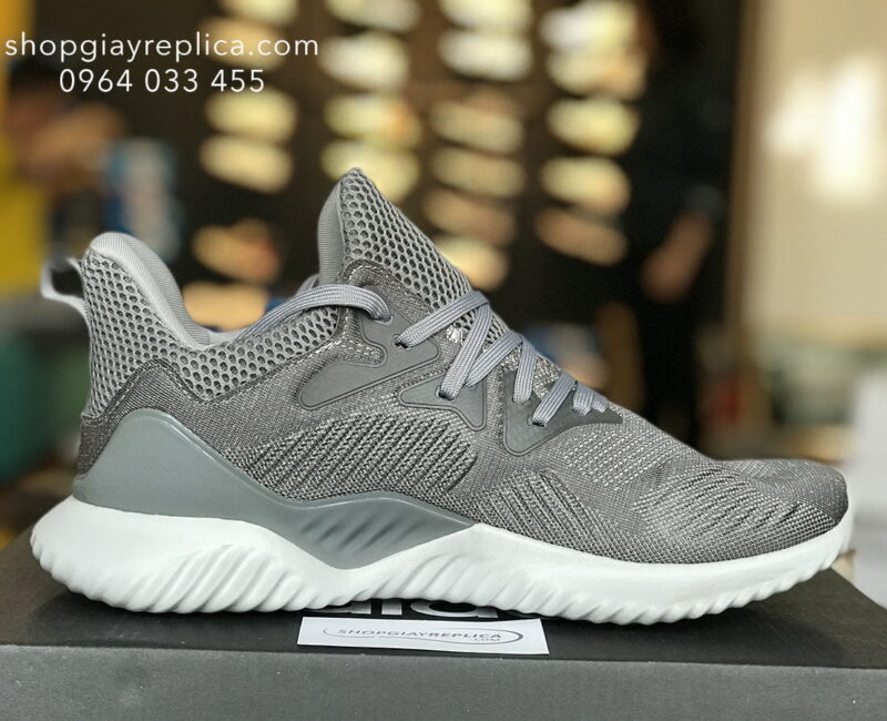 giày adidas alphabounce full grey replica