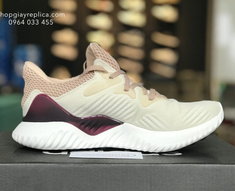 giày adidas alphabounce hồng trắng replica