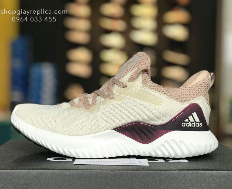 giày adidas alphabounce hồng trắng replica