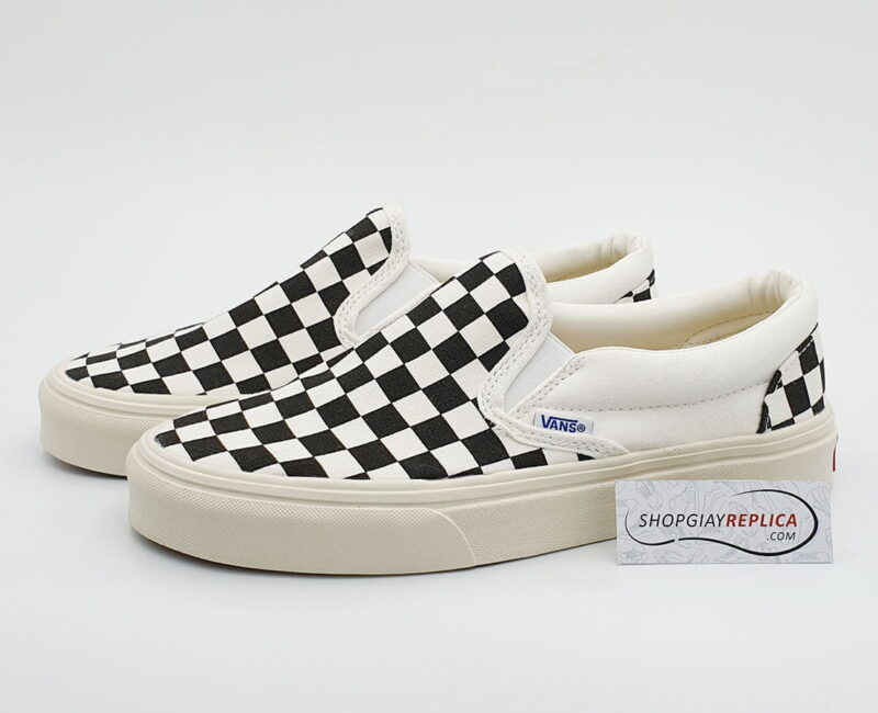 giày Vans Vault OG Classic Slip-On LX Checkerboard replica