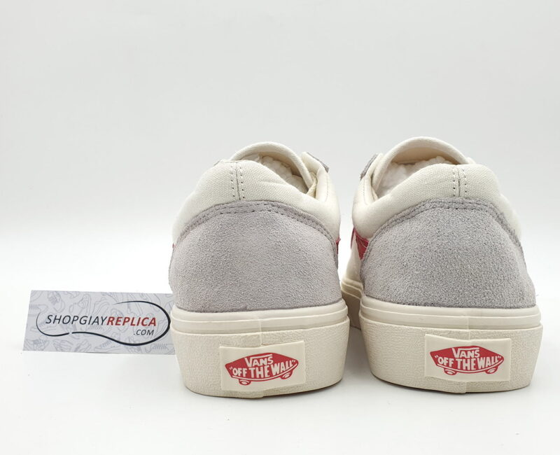 giày vans old skool trang soc do replica
