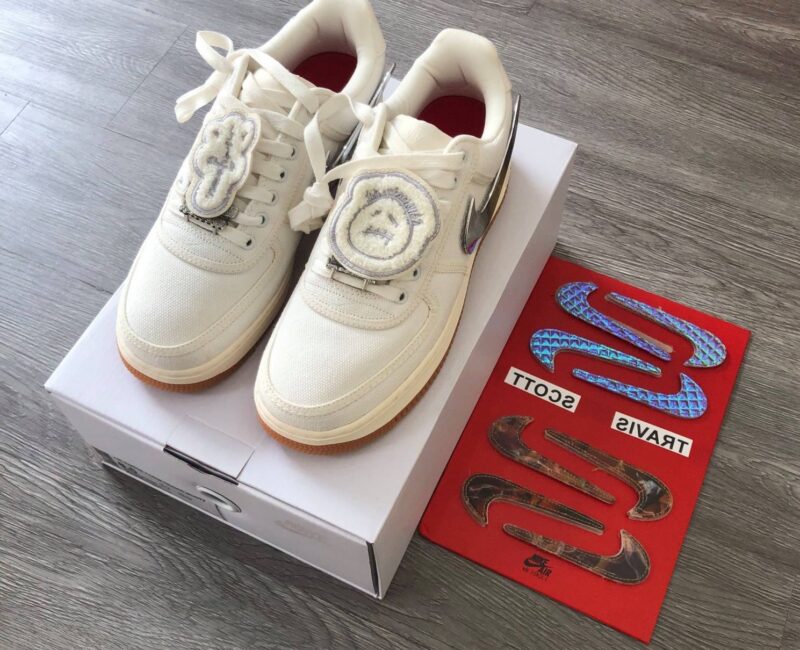 Nike Air Force 1 Low Travis Scott Sail