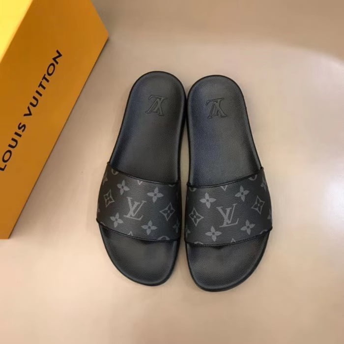Dép quai ngang Louis Vuitton hoạ tiết Monogram