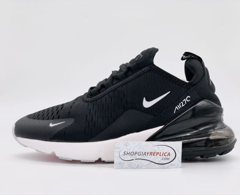 Giày Nike Air Max 270 đen trắng rep 1:1