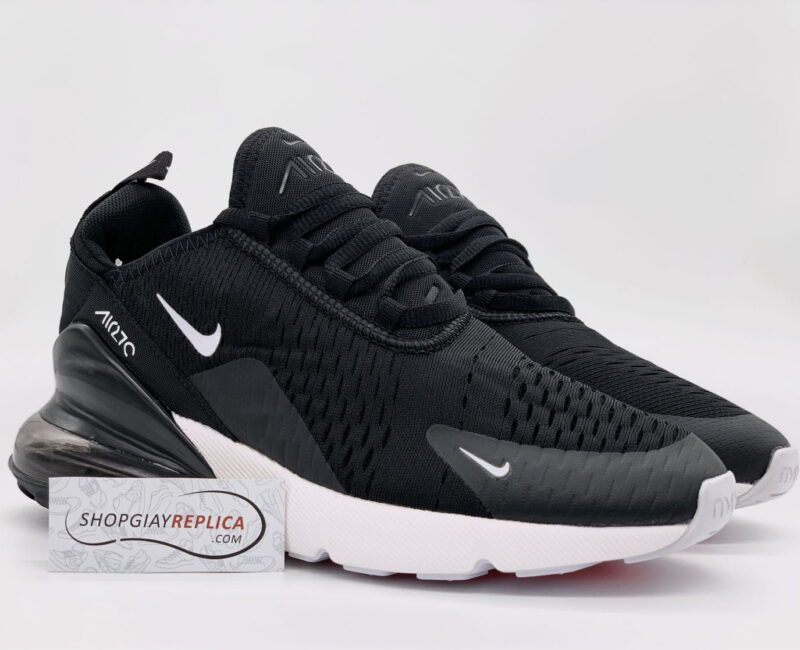 Air Max 270 đen trắng rep 1:1