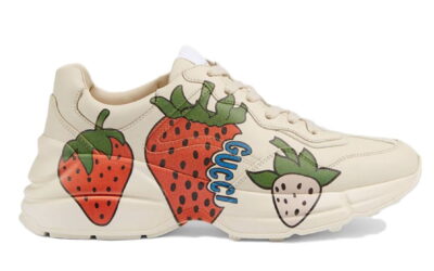 Giày Gucci Rhyton Dâu Tây (Strawberry) Chuẩn 95% Auth