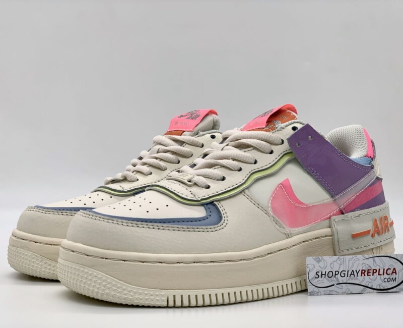 Nike Air Force 1 Shadow Beige Pale Ivory Rep 11