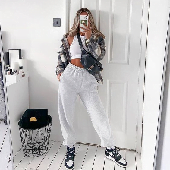 phối đồ đẹp với giày nike jordan cho phái nữ