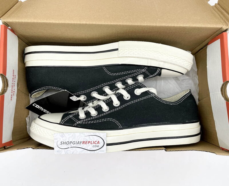 Converse Chuck 1970s Đen Thấp Cổ
