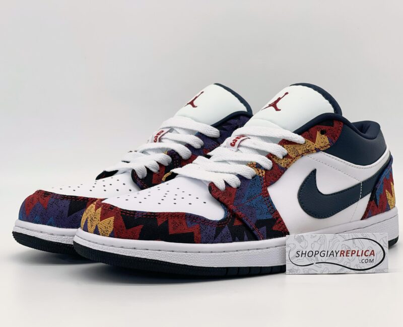 Giày Nike Air Jordan 1 Low Nothing But Net 1:1