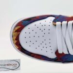lỗ thoáng khi giày Nike Jordan 1 Nothing but net