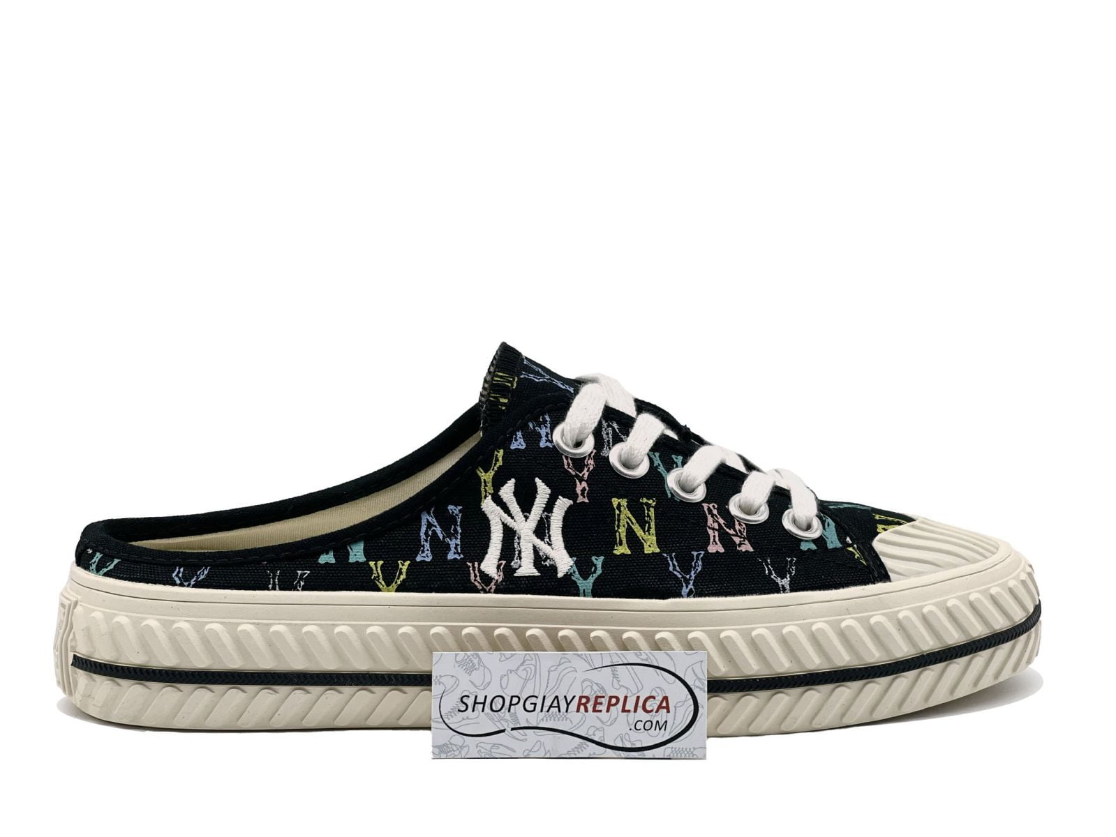 MLB Playball Mule Monogram New York Yankees Black