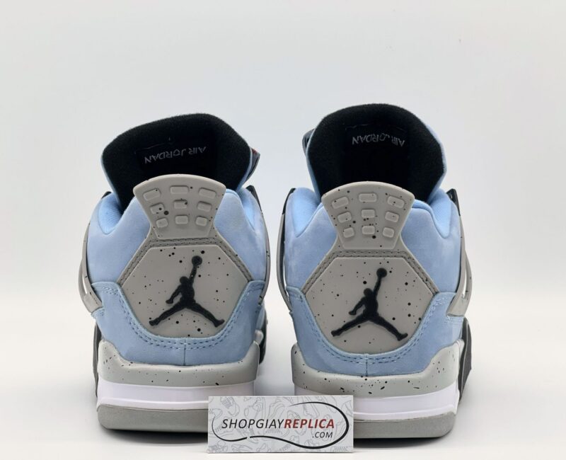 gót giày jordan 4 high university blue