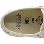 mlb mule monogram white