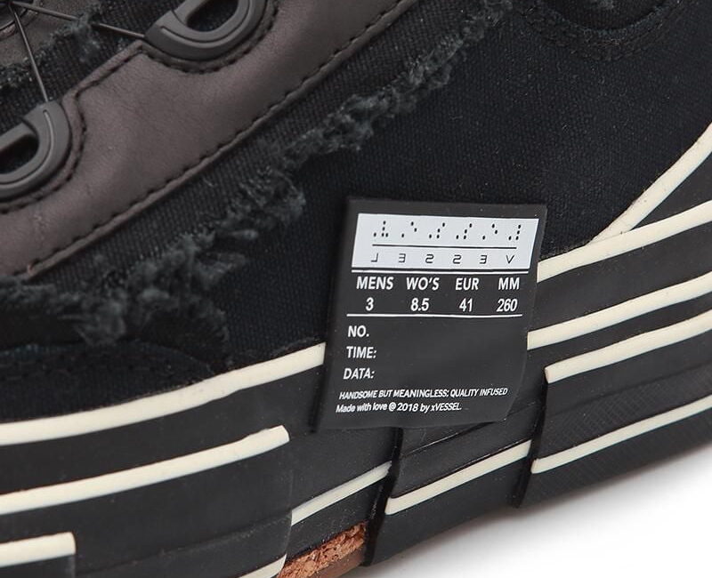 xvessel gop low for Yohji Yamamoto All black