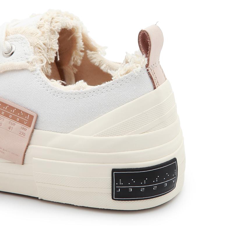 gót giày xvessel low white
