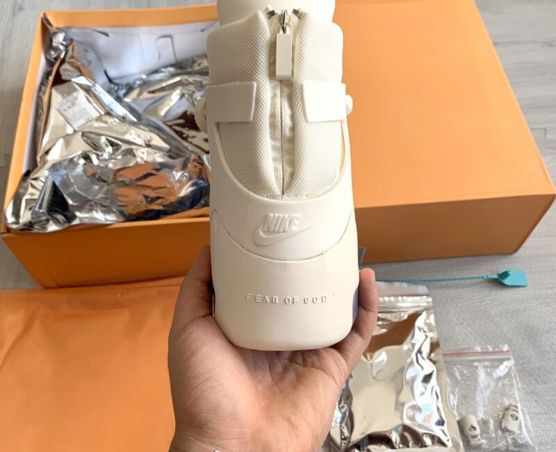 Nike Air Fear of God 1 Sail Black