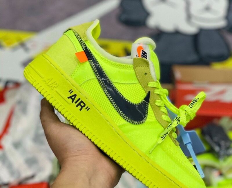 Nike Air Force 1 Low Off White Volt
