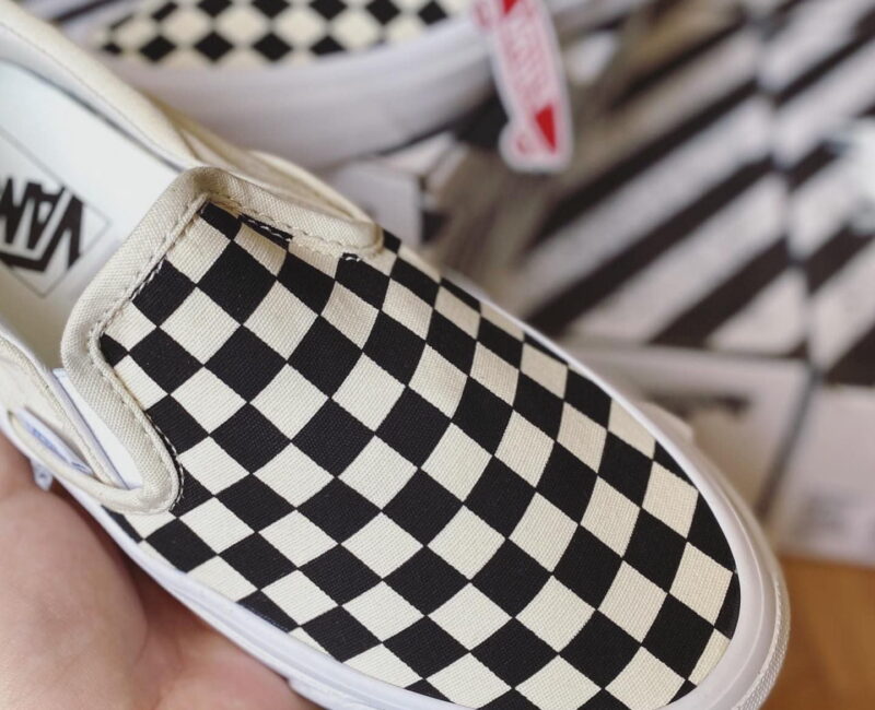 Giày Vans Vault Checkerboard Slip On 2021