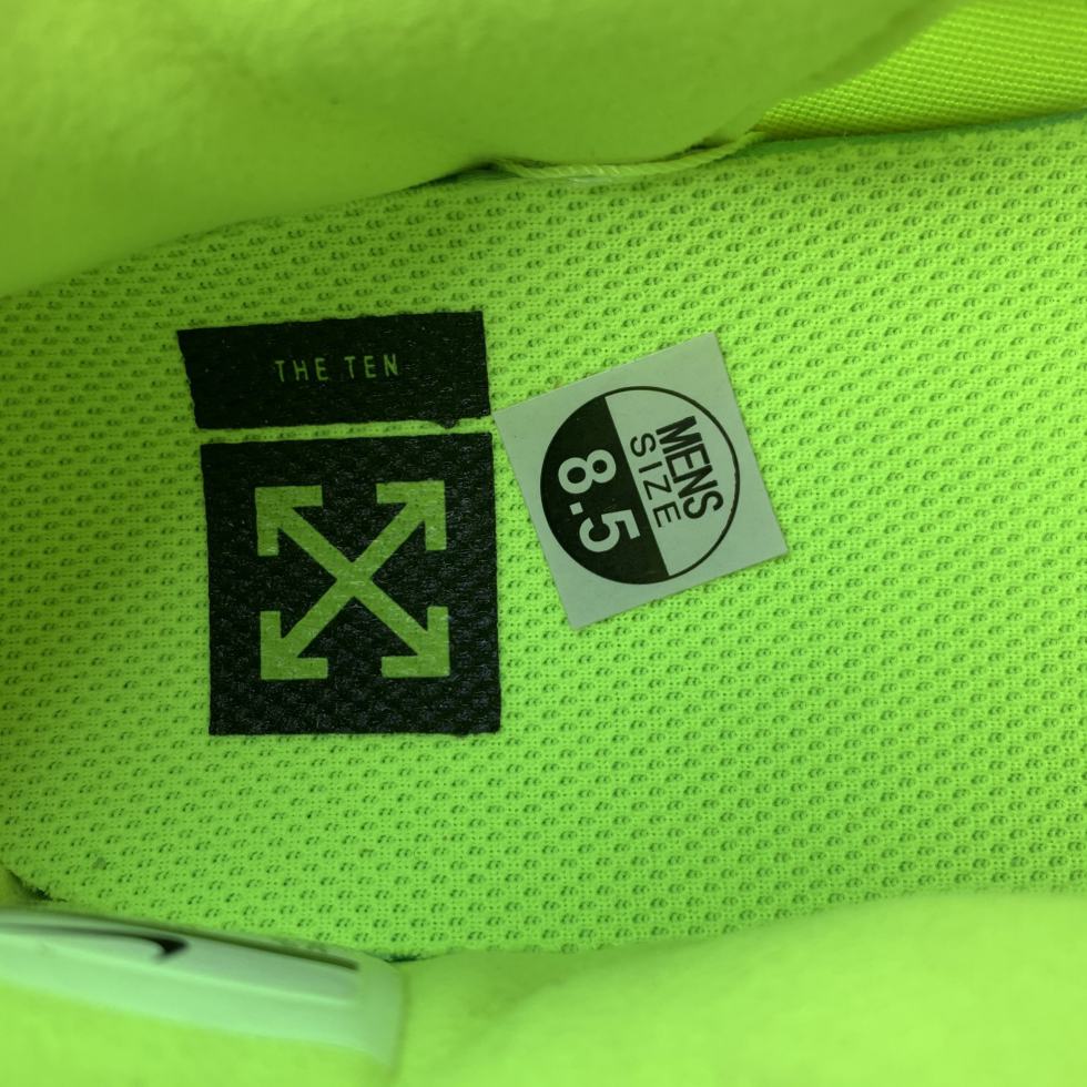 Nike Air Force 1 Low Off White Volt Rep 1:1
